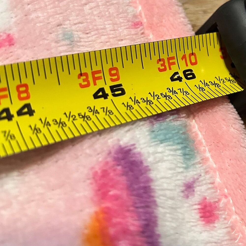Unicorn Pink Hooded Fleece Blanket - Picture 5 of 7